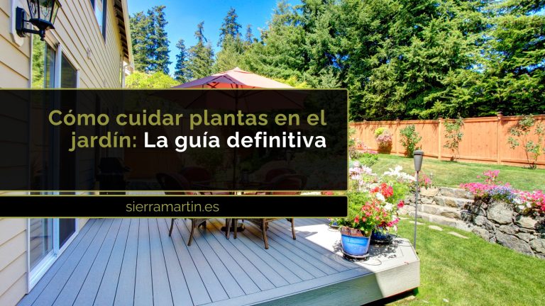 como cuidar plantas en el jardin