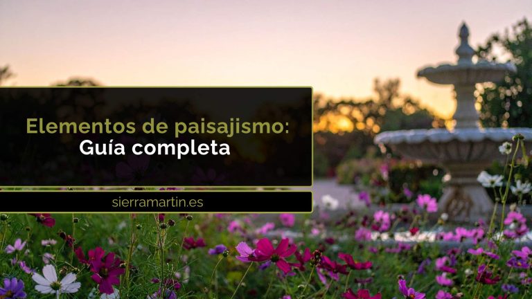 elementos del paisajismo